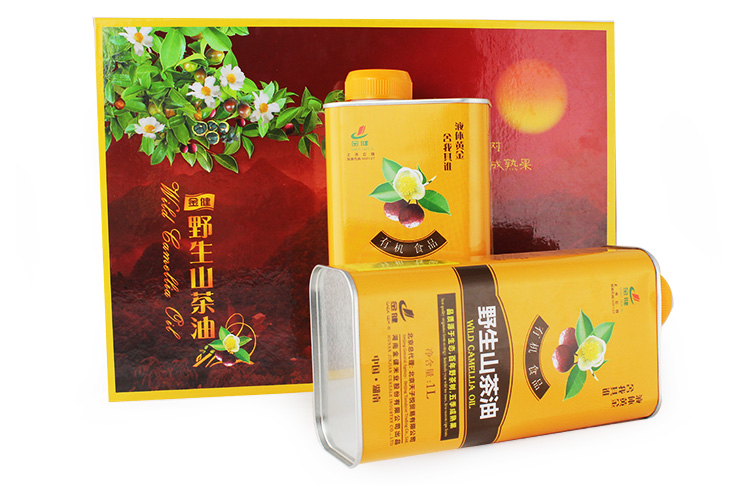 野生山茶油 压榨一级 纯天然冷榨油 有机山茶油（礼盒）_2